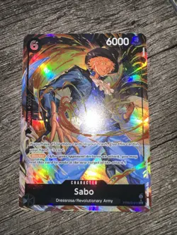 One Piece CCG | Sabo - (Alternate Art) | PRB02-014 | NM Foil Premium Best Vol. 2 - Image 1