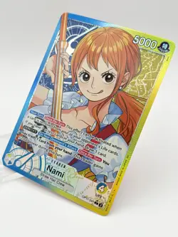 One Piece Nami OP11-041 Leader Alt Art English NM Foil - Fist of Divine Speed - Image 3