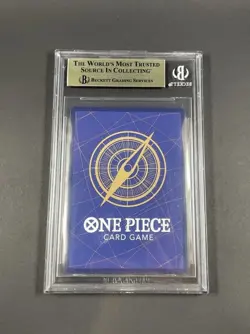 2025 One Piece Portgas D. Ace SP EB02-028 BGS 10 Pristine Gold Label English - Image 2