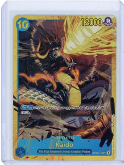 Kaido Textured Holo OP05-118 PRB-01 SEC One Piece TCG Awakening Of The New Era ! - Image 1