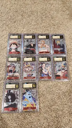 One Piece 25th Anniversary CGC 10 Pristine Set English - Image 1
