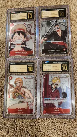 One Piece 25th Anniversary CGC 10 Pristine Set English - Image 3