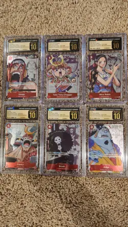 One Piece 25th Anniversary CGC 10 Pristine Set English - Image 4