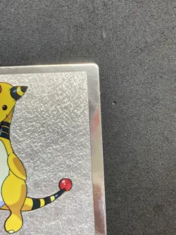 Ampharos Get Card Silver Foil Meiji 2000 Pokemon Card Japanese Vintage VG+ - Image 4