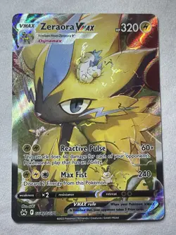Zeraora VMAX GG42/GG70 Crown Zenith Galarian Gallery Art Holo Card Pokemon TCG - Image 1