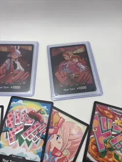 One Piece CCG TCG Lot of 9 Don Cards Nami Uta Eb03 Prb-02 English NM Condition - Image 3