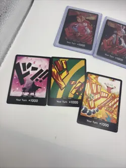 One Piece CCG TCG Lot of 9 Don Cards Nami Uta Eb03 Prb-02 English NM Condition - Image 5