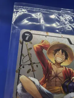 SEALED One Piece Tin Pack Set Vol 2 Monkey D Luffy P-075 Promo Card NM - Image 3