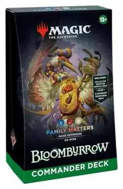 MTG Magic The Gathering: Bloomburrow Commander Deck (Family Matters) NEW - Image 1