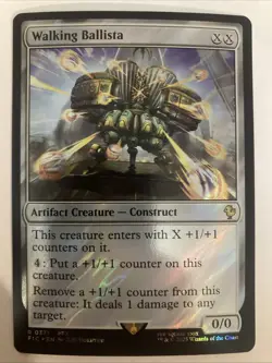 2025 MTG Magic the Gathering FIC Final Fantasy Surge Foil 0371 Walking Ballista - Image 1