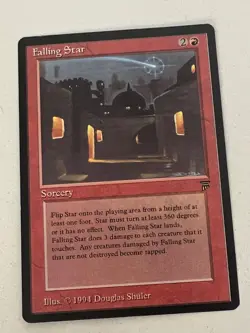 Magic the Gathering MTG Legends Falling Star NM- (Beta Bob) - Image 1