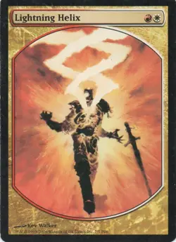 MTG: Magic Player Rewards: Lightning Helix: Lightly Played Condition - Image 1