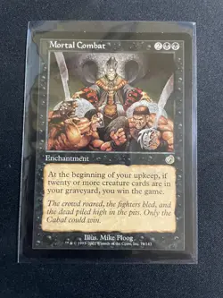 MtG X1 Mortal Combat Torment Magic the Gathering (Enchantment) - Image 1