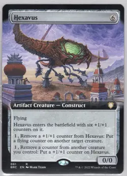 1x Hexavus *Extended Art* - The Brothers' War: Commander - NM - Image 1