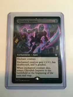 MTG Ghoulish Impetus regular borderless (763/1173) Commander Masters NM - Image 3