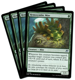 x4 Hemosymbic Mite - 0190 - Edge of Eternities - MTG - NM Ships Now - Image 1