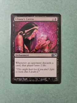 Liliana's Caress - Magic 2011 (M11) - LP - MTG - Image 1