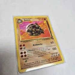 Pokemon TCG Golem Fossil 36/62 Regular 1999-2000 Wizards Base Set - Image 1