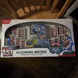 Pokemon TCG Scarlet & Violet 151 Blooming Waters Premium Collection Box Sealed - Image 3