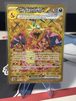 Pokemon Charizard EX 228/197 SV3 Obsidian Flames Gold Hyper Rare 2023 HP - Image 1