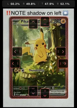 ‼Pokemon Pikachu EX SIR 276/217 Card Gradeable CLEAN Centered Ascended Heroes - Image 1