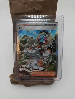 Pokemon TCG Temporal Forces Eri Full Art Trainer Holo Ultra Rare Card 199/162 - Image 1