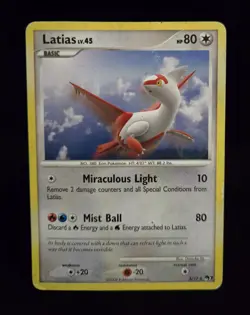 Pokemon TCG - LATIAS - 3/17 - RARE - PROMO - POP SERIES 7 (2008) - HP - Image 1