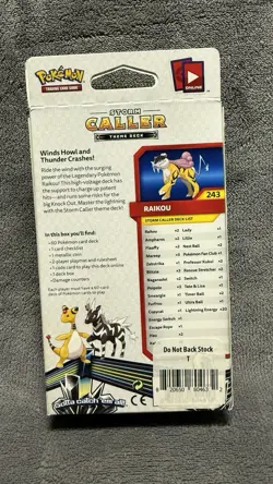 Pokemon Sun & Moon Lost Thunder Storm Caller Theme Deck 2018 New Factory Sealed - Image 2