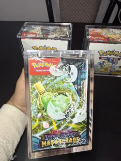 Pokemon Magnetic Booster Box Acrylic Case Pokemon Card Protective Display - Image 5