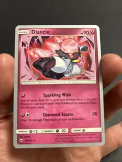 Pokemon TCG Diancie Burning Shadows 94/147 World Championships 2017 NM - Image 1