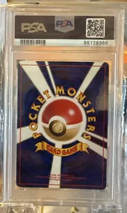 1997 Pokemon Dark Alakazam Holo Japanese Rocket #65 PSA 6 - Image 2