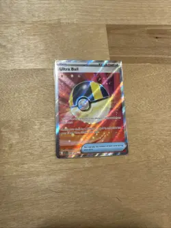 Ultra Ball 264/217 Ascended Heroes Ultra Rare Full Art Holo Pokemon TCG NM/M - Image 1