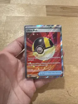 Ultra Ball 264/217 Ascended Heroes Ultra Rare Full Art Holo Pokemon TCG NM/M - Image 2
