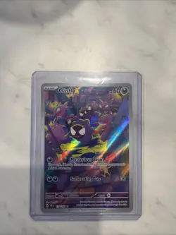 NM-Mint Gastly - 177/162 - Illustration Rare Pokemon Temporal Forces - Image 1