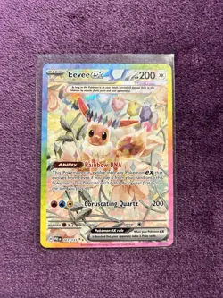 Pokemon Eevee Ex 167/131 Prismatic Evolutions SIR Special Illustration Rare - Image 1