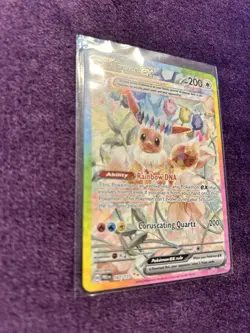 Pokemon Eevee Ex 167/131 Prismatic Evolutions SIR Special Illustration Rare - Image 5