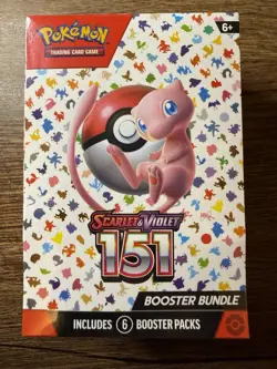 Pokemon Scarlet & Violet 151 Booster Bundle Factory Sealed 6 Packs SV151 - Image 1