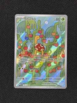 Pokemon TCG SHUCKLE 136/132 Mega Evolution Illustration Rare - Image 1