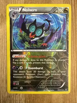 Noivern - 77/111 - Holo Rare - Reverse Holo MP, English Pokemon Furious Fists - Image 1