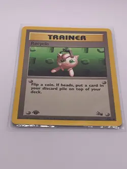 Recycle [1st Edition] #61 Pokemon Fossil - Image 1