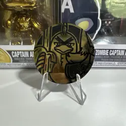 Galarian Sirfetch’d Gold & Black Holo Jumbo Coin – Pokemon TCG - Image 1