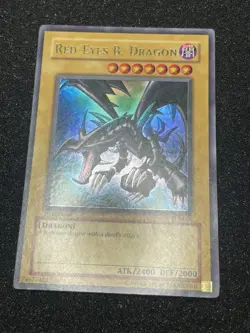 Yu-Gi-Oh! Red Eyes Black Dragon SDJ-001 1st Edition - Image 3