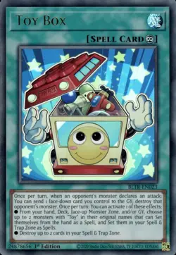 x3 Toy Box - BLTR-EN023 - Ultra Rare - 1st Edition Yu-Gi-Oh! M/NM - Image 1
