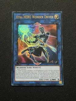 Xtra HERO Wonder Driver LEHD-ENA37 Ultra Rare 1st Ed Yugioh NM - Image 1