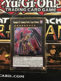 Yu-Gi-Oh! Number C15: Gimmick Puppet Giant Hunter X1 NM 1st Edition - Image 1