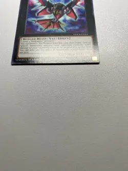 Yu-Gi-Oh! Raidraptor - Fiend Eagle Rare 1st Edition DOCS-EN051 MP - Image 2