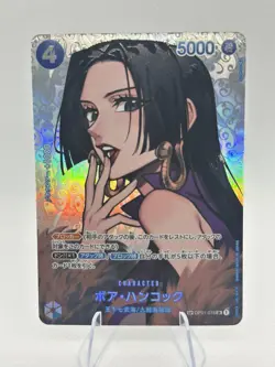 Boa Hancock One Piece Trading Card OP01-078 OP04 SR SP Special Parallel Card - Image 1