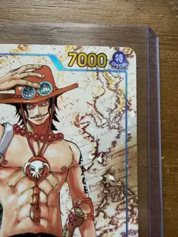 One Piece Carrying on His Will Portgas D Ace Alt Art OP13-119 SEC - Image 3