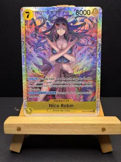 2026 One Piece TCG Nico Robin EB03-055 HEROINES SR – English – Super Rare – NM - Image 1