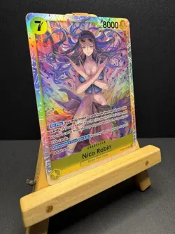 2026 One Piece TCG Nico Robin EB03-055 HEROINES SR – English – Super Rare – NM - Image 4
